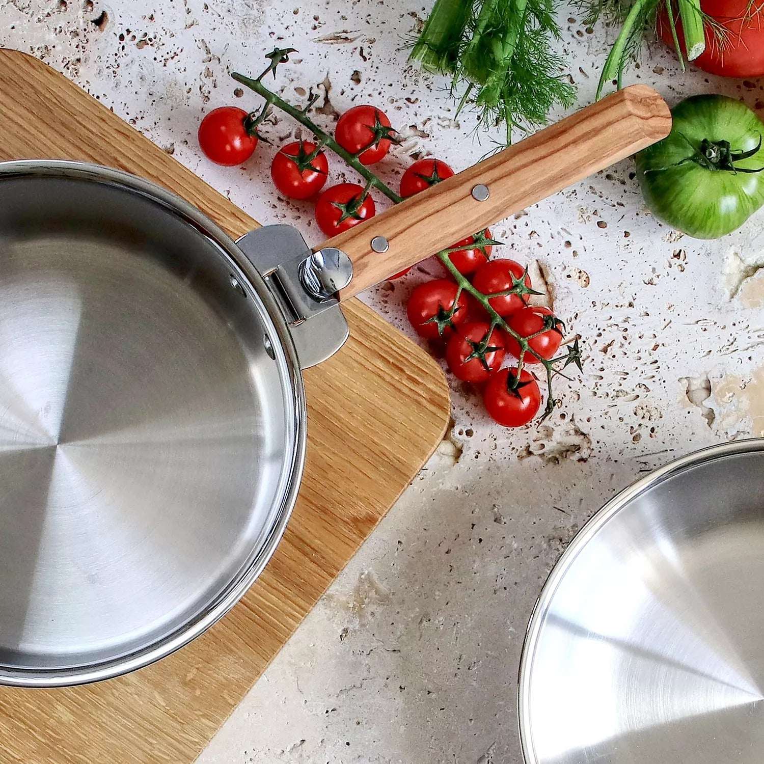 Cristel Strate Detachable, Interchangeable Handles