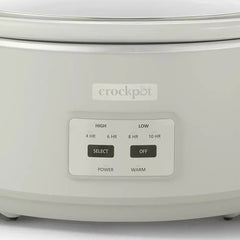 Crock-Pot 7-Qt. Cook & Carry Programmable Slow Cooker with Carry Bag - Mushroom