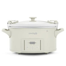 Crock-Pot Design Series 7-qt slow cooker base with lid and side handles