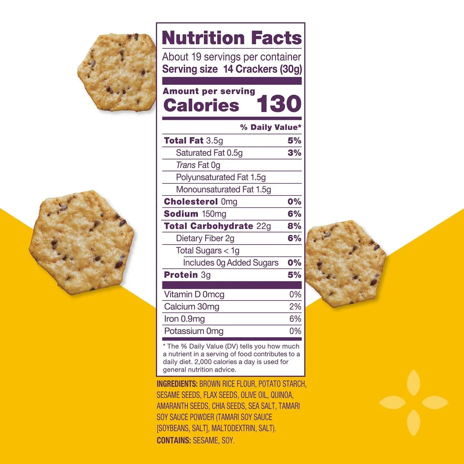 Crunchmaster 5 Seed Multi-Grain Cracker, 10 oz., 2 pk. - USA MEGA SHOP