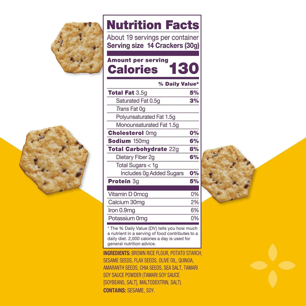 Crunchmaster 5 Seed Multi-Grain Cracker, 10 oz., 2 pk. - USA MEGA SHOP