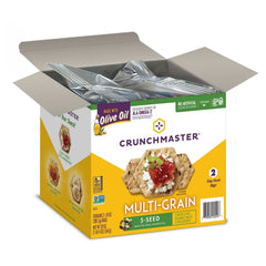 Crunchmaster 5 Seed Multi-Grain Cracker, 10 oz., 2 pk. - USA MEGA SHOP
