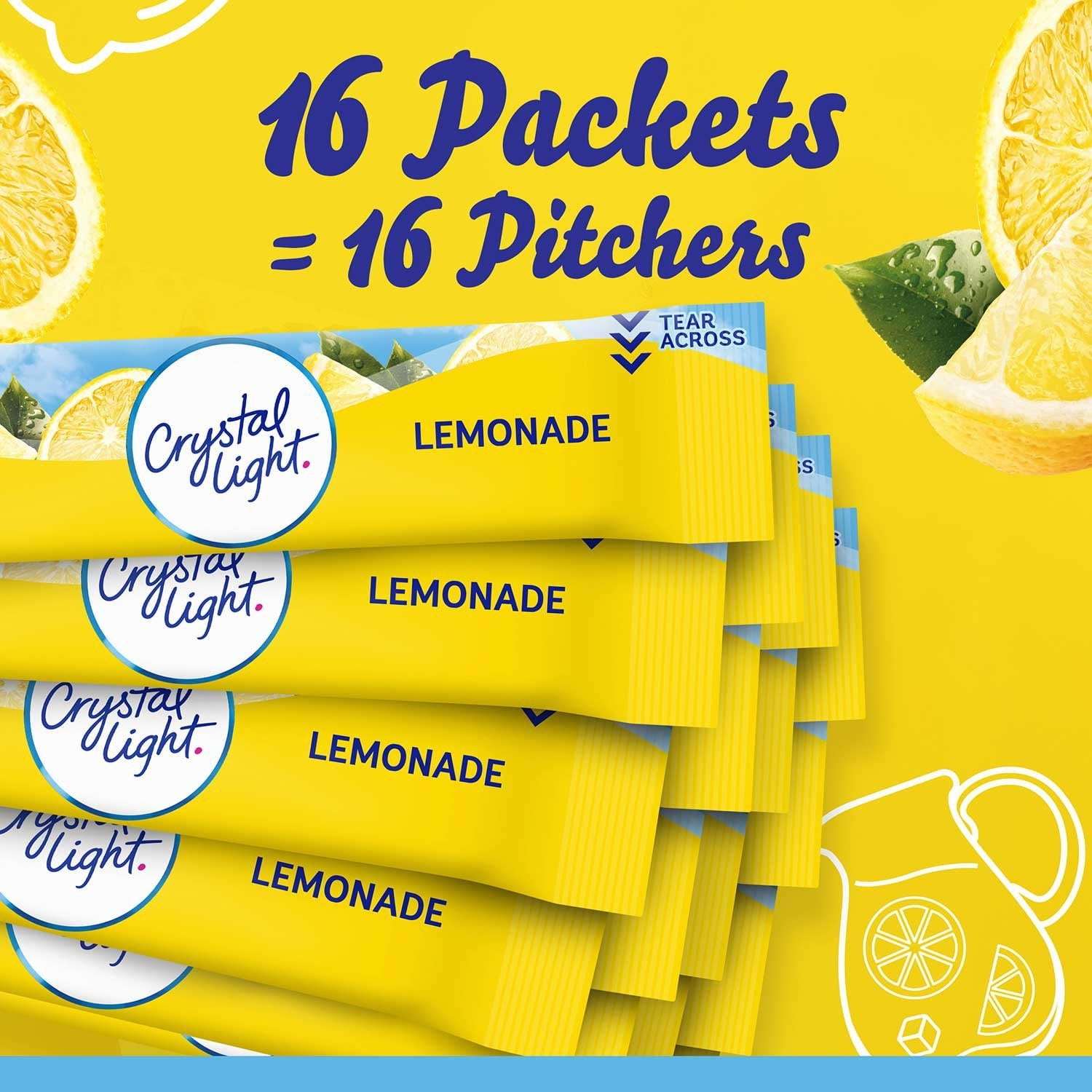Crystal Light Lemonade Mix, 16 pk.