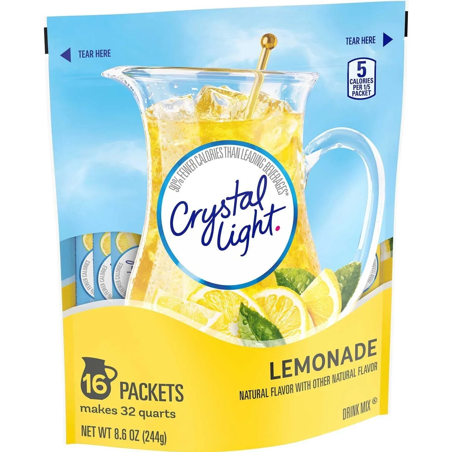 Crystal Light Lemonade Mix, 16 pk.