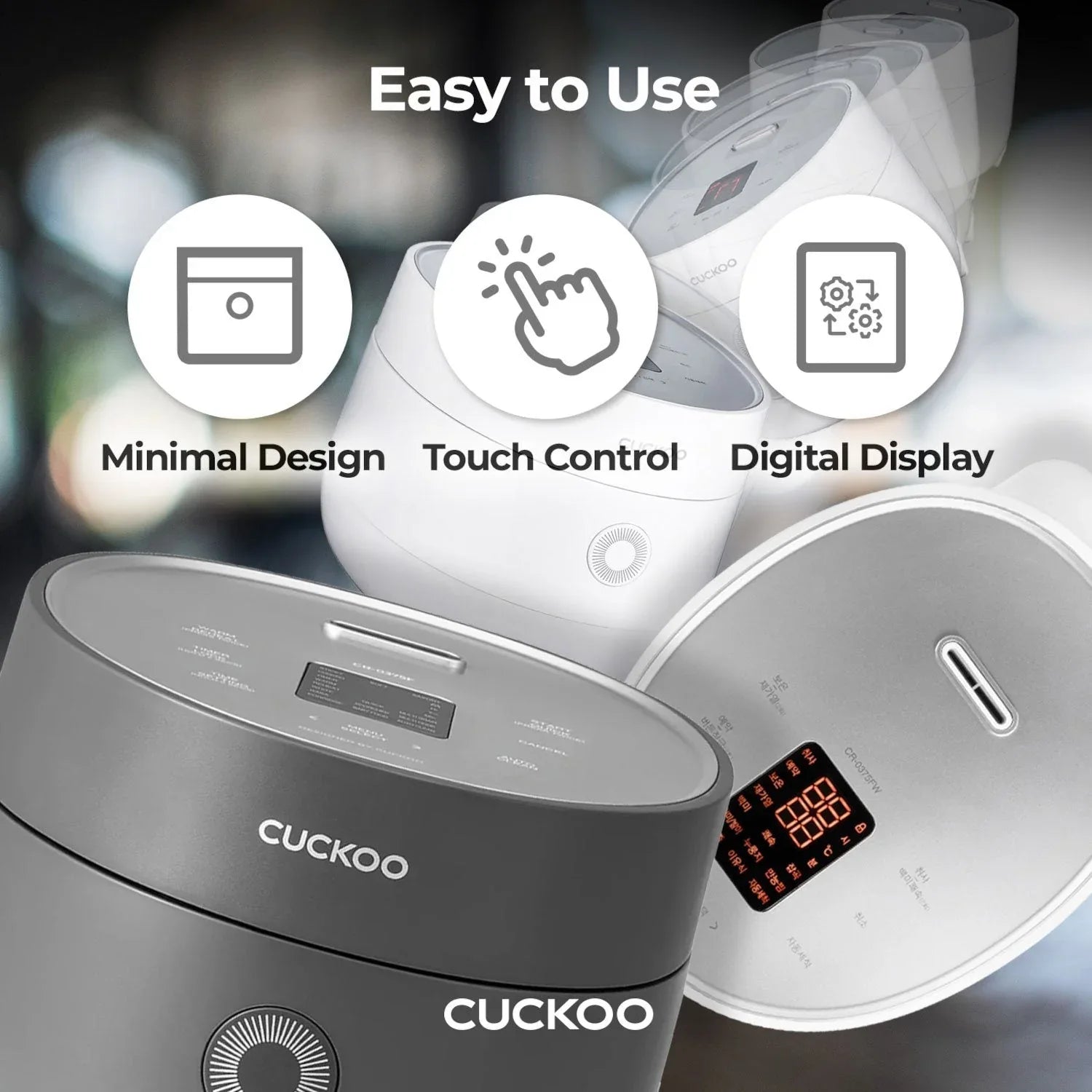 Cuckoo 3-Cup Rice Cooker & Warmer - USA MEGA SHOP