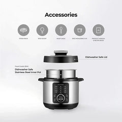 Cuckoo 6-Qt. 8-in-1 Pressure Cooker with Stainless Steel Nonstick Inner Pot