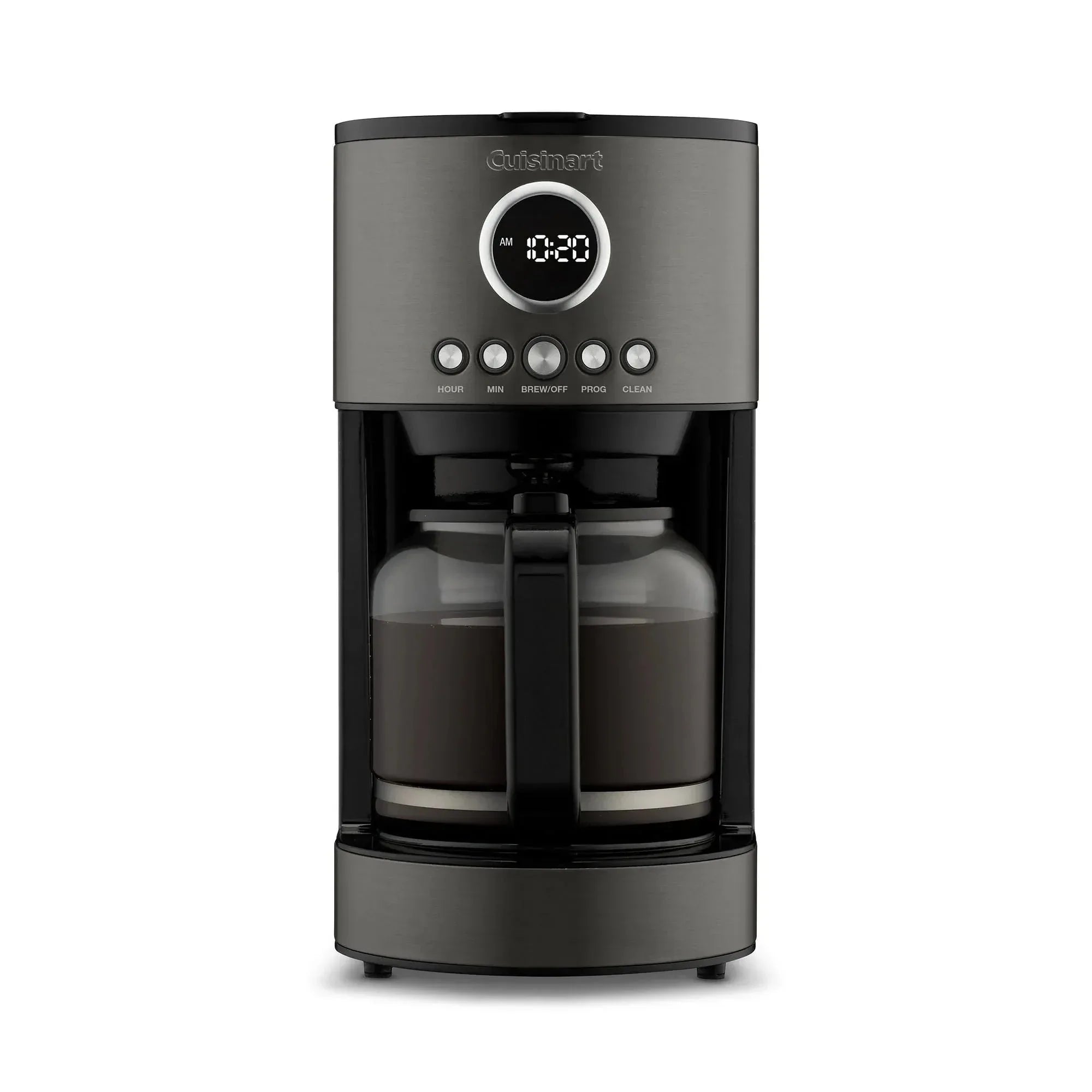 Cuisinart Stainless Steel 12-Cup Coffee Machine, Black - USA MEGA SHOP