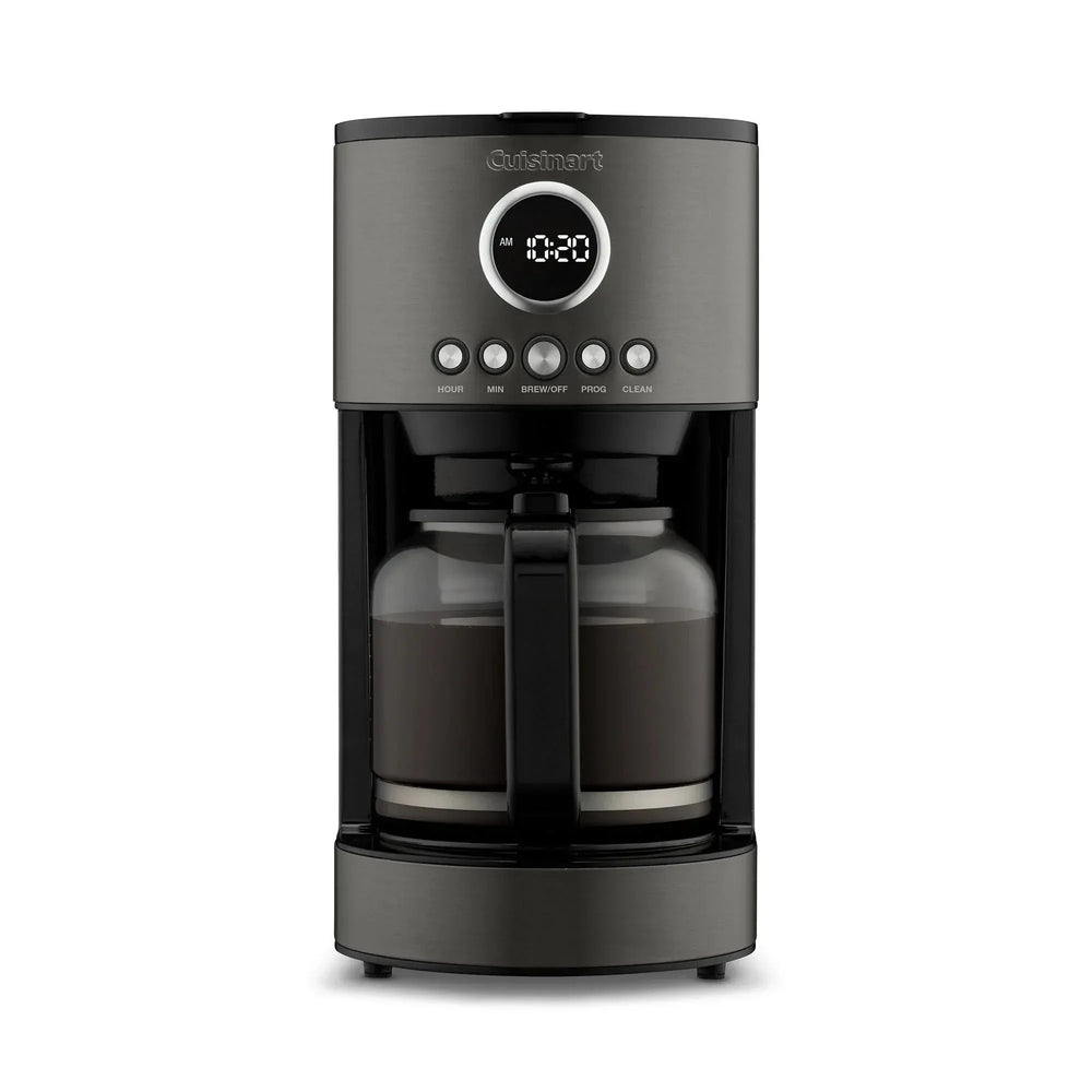 Cuisinart Stainless Steel 12-Cup Coffee Machine, Black - USA MEGA SHOP