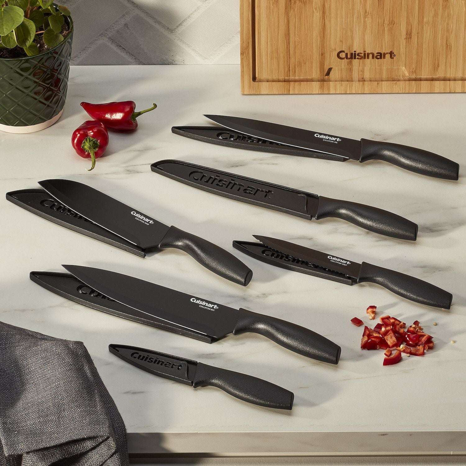 Cuisinart® Advantage 12-pc. Ceramic-Coated Cutlery Set