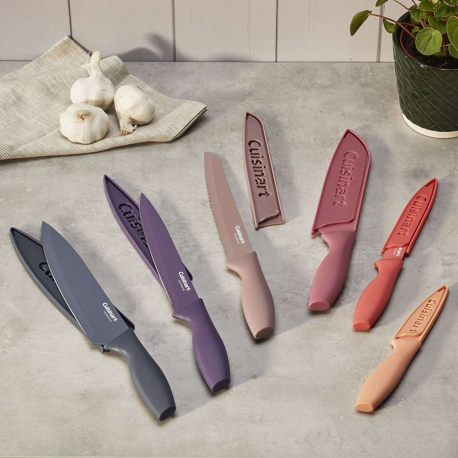 Cuisinart® Advantage 12-pc. Ceramic-Coated Cutlery Set