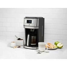 Cuisinart 12-cup burr grind & brew coffeemaker with stainless housing and LCD panel