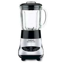 SmartPower Duet blender/food processor with clear jar and black base, front view