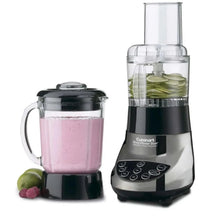 Countertop Cuisinart SmartPower Duet blender/food processor with two clear containers
