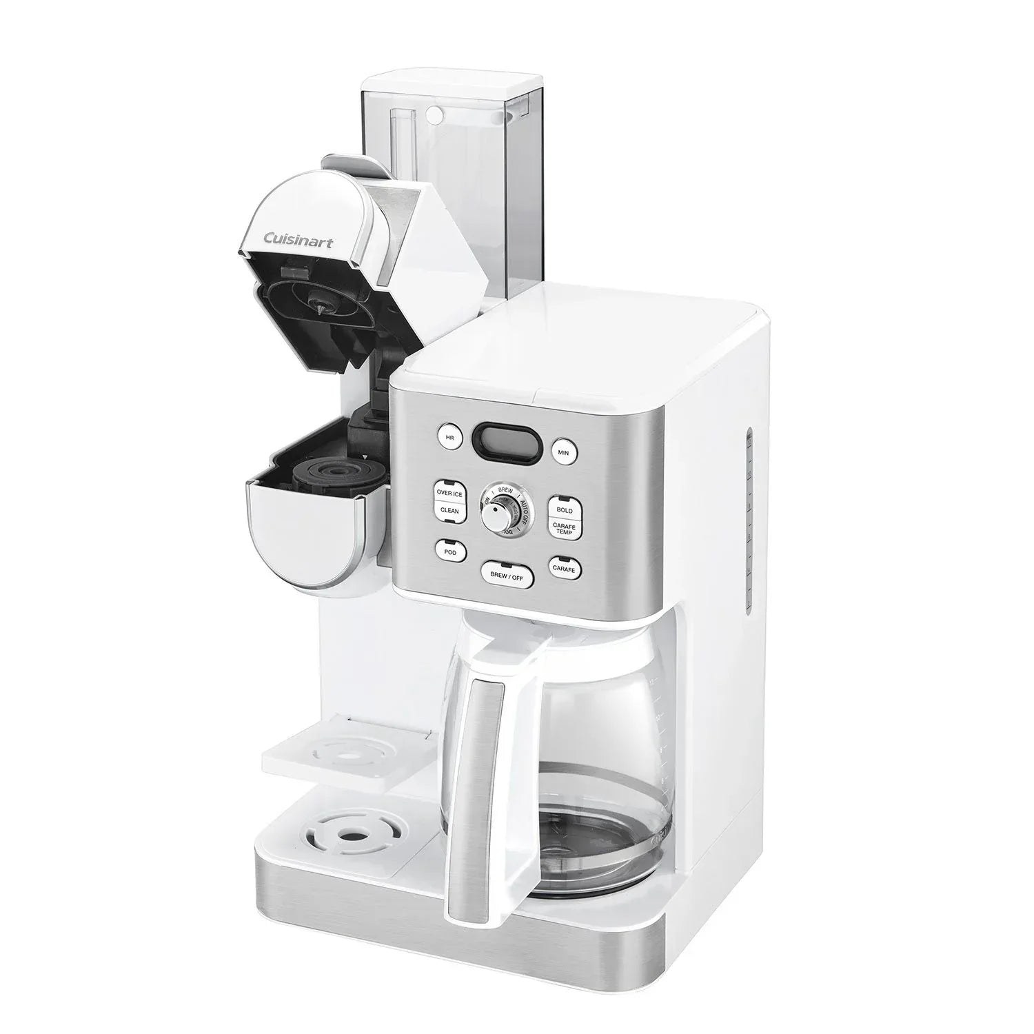Cuisinart 2-in-1 Coffeemaker, 12 Cup Capacity, Single Serve, Hot or Iced