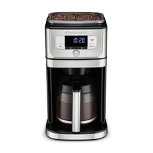 Cuisinart 12-cup burr grind & brew coffeemaker, stainless top with LCD screen