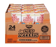 Nissin Cup Noodles chicken flavor 24-pack ramen noodle soup cups