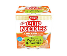 Nissin Cup Noodles chicken flavor microwavable ramen noodle soup cup