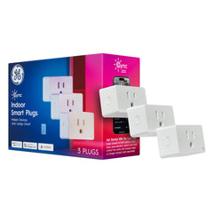 GE Cync Indoor Smart Plug, Works with Alexa and Google, Matter Compatible, 1 Pack