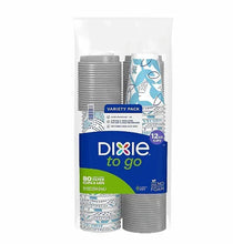 Insulated paper cups with lids, grey stack in variety pack, 12 oz