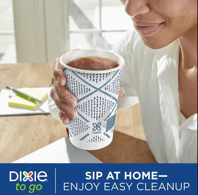 Dixie to Go Insulated Cups & Lids, 12 oz./80 ct. - USA MEGA SHOP