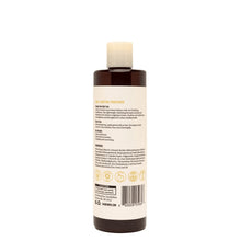 Daily use clarifying conditioner bottle with back label, barcode and ingredient text