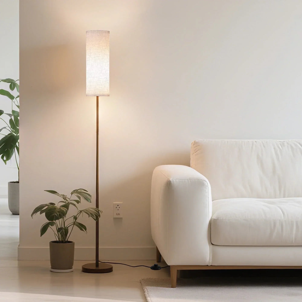 DAYBETTER LED Floor Lamp, with Remote Control, 3000K-6000K Stepless Dimming, 9W LED Bulbs, Standing Lamps for Living Room, Bedroom, Office - USA MEGA SHOP