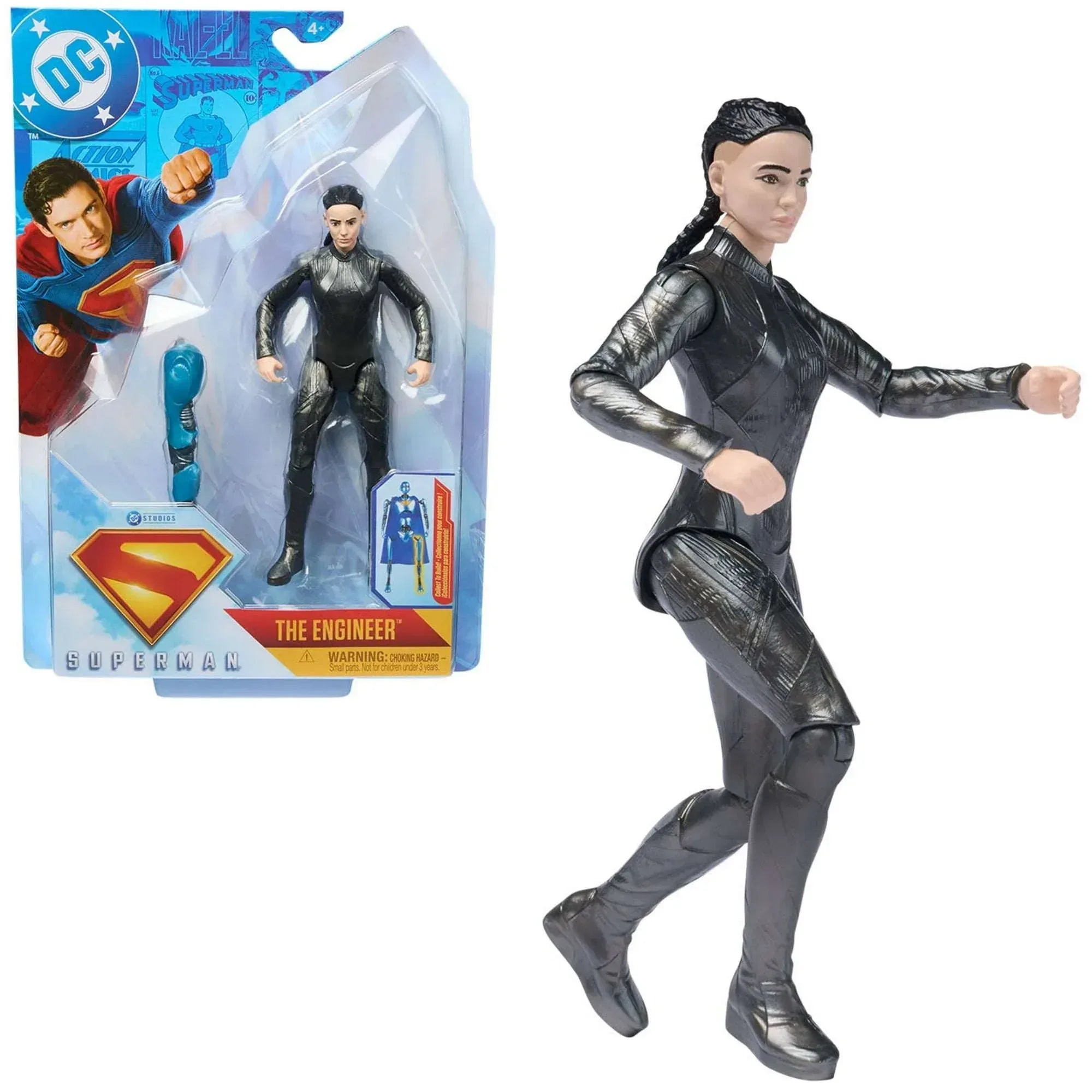DC Comics SUPERMAN, Superman 6-inch Action Figure, for Ages 4 and up