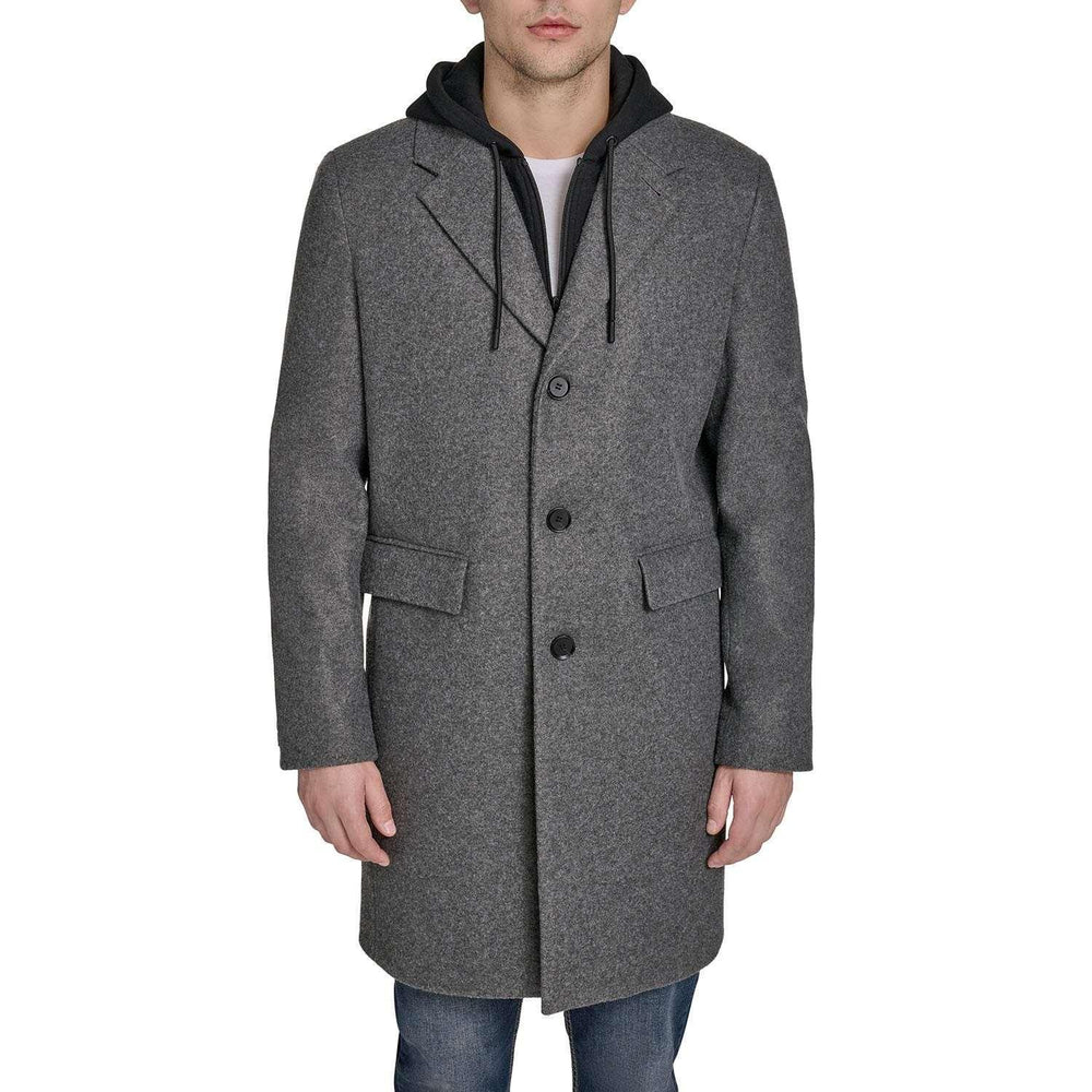 DKNY Men's Hooded Coat - USA MEGA SHOP