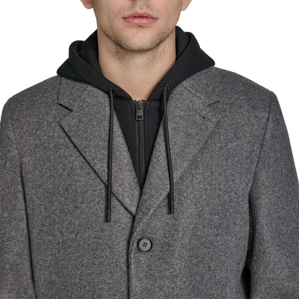DKNY Men's Hooded Coat - USA MEGA SHOP