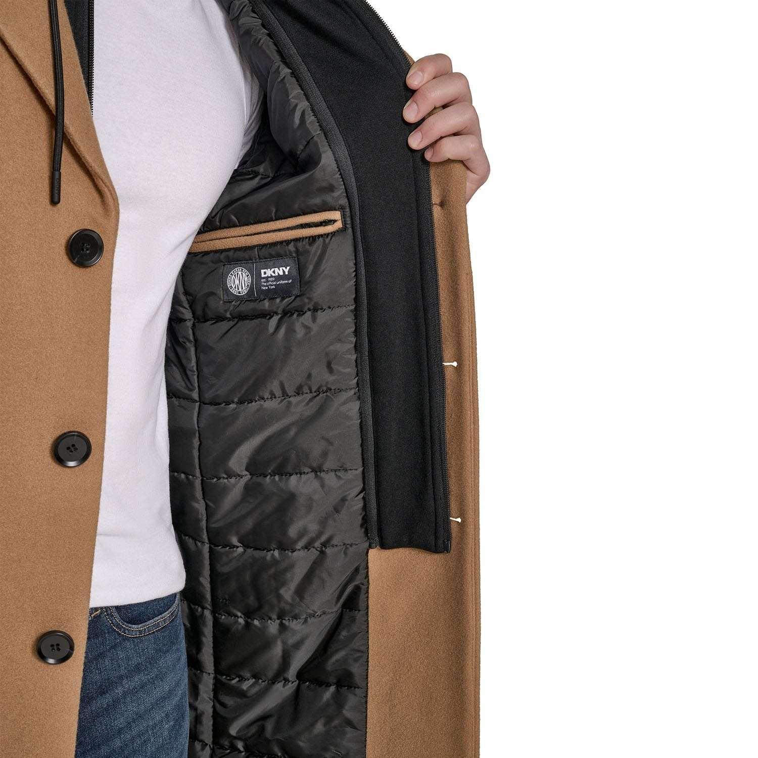 DKNY Men's Hooded Coat - USA MEGA SHOP