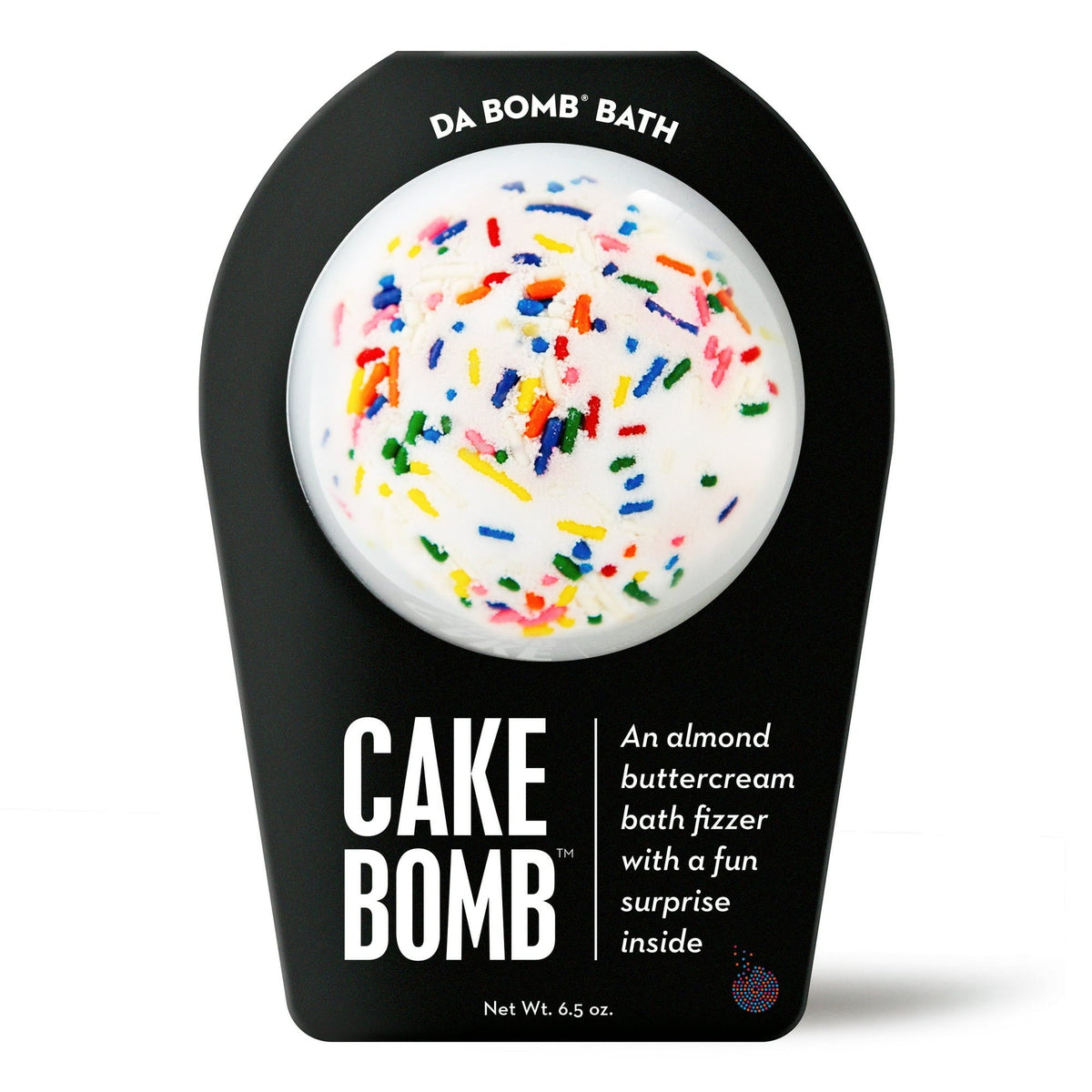 Da Bomb Bath Fizzers Cake Bath Bomb, 6.5oz (PACK OF 3 )