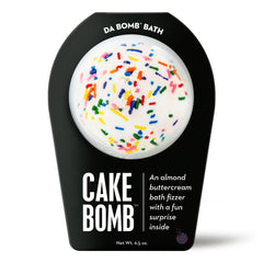 Da Bomb Bath Fizzers Cake Bath Bomb, 6.5oz (PACK OF 3 )