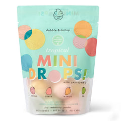 Dabble and Dollop Mini Bath Bombs -Tropical 12pc