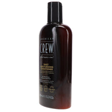 American Crew Daily Moisturizing Conditioner bottle, 15.2 fl oz, dark amber with black cap