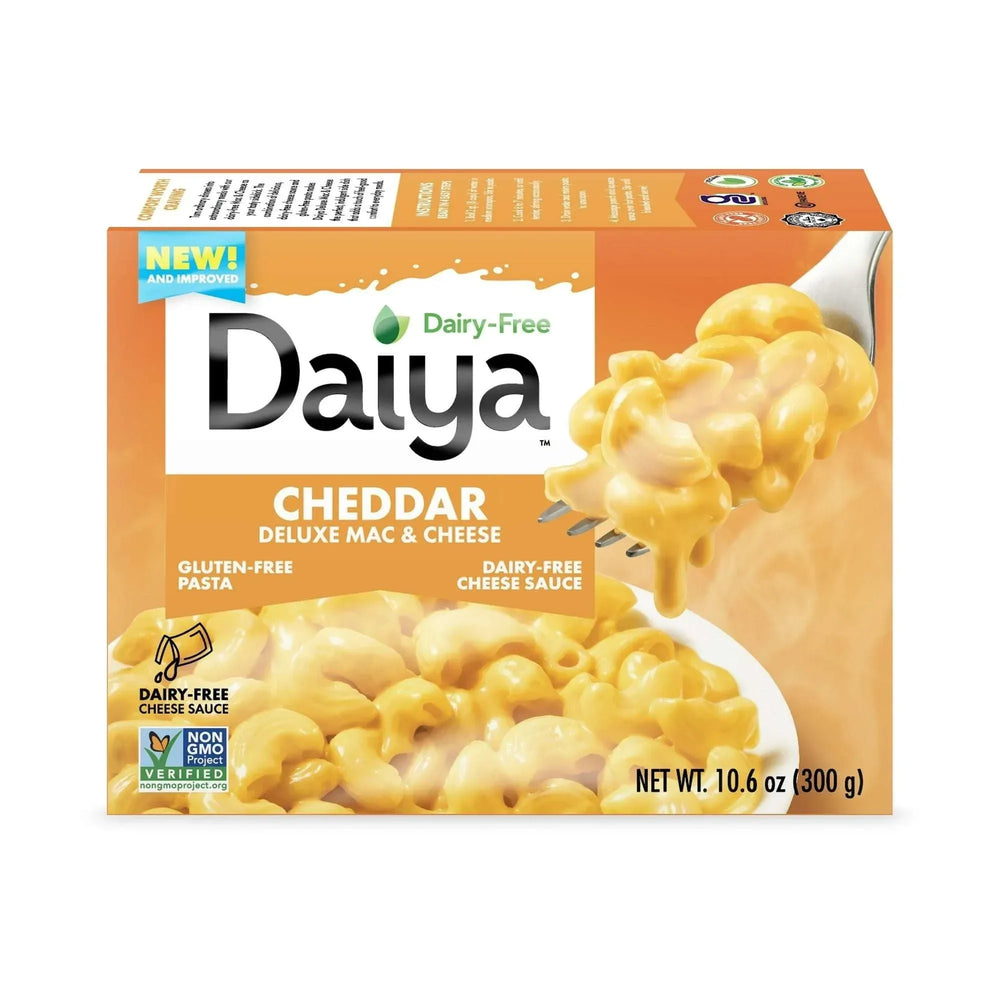 Daiya Dairy Free Gluten Free Deluxe Cheddar Mac & Cheese, Vegan, 10.6 oz (Shelf Stable) - USA MEGA SHOP