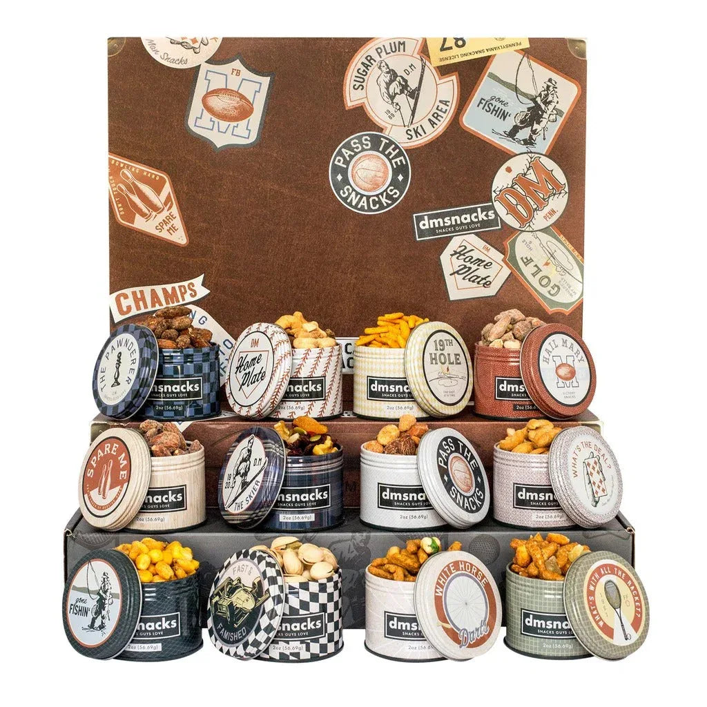 Damn Man Bar Cart Snacks, Variety, 24 oz. total - USA MEGA SHOP