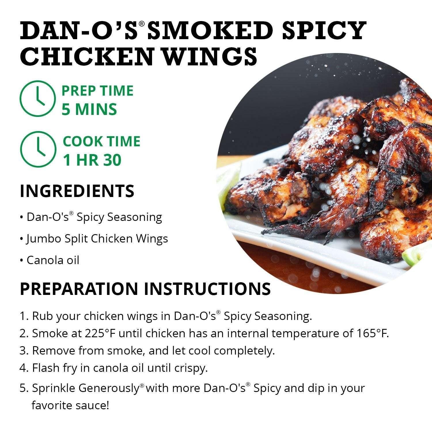 Dan-O's Spicy Seasoning, 8.9 oz. - USA MEGA SHOP