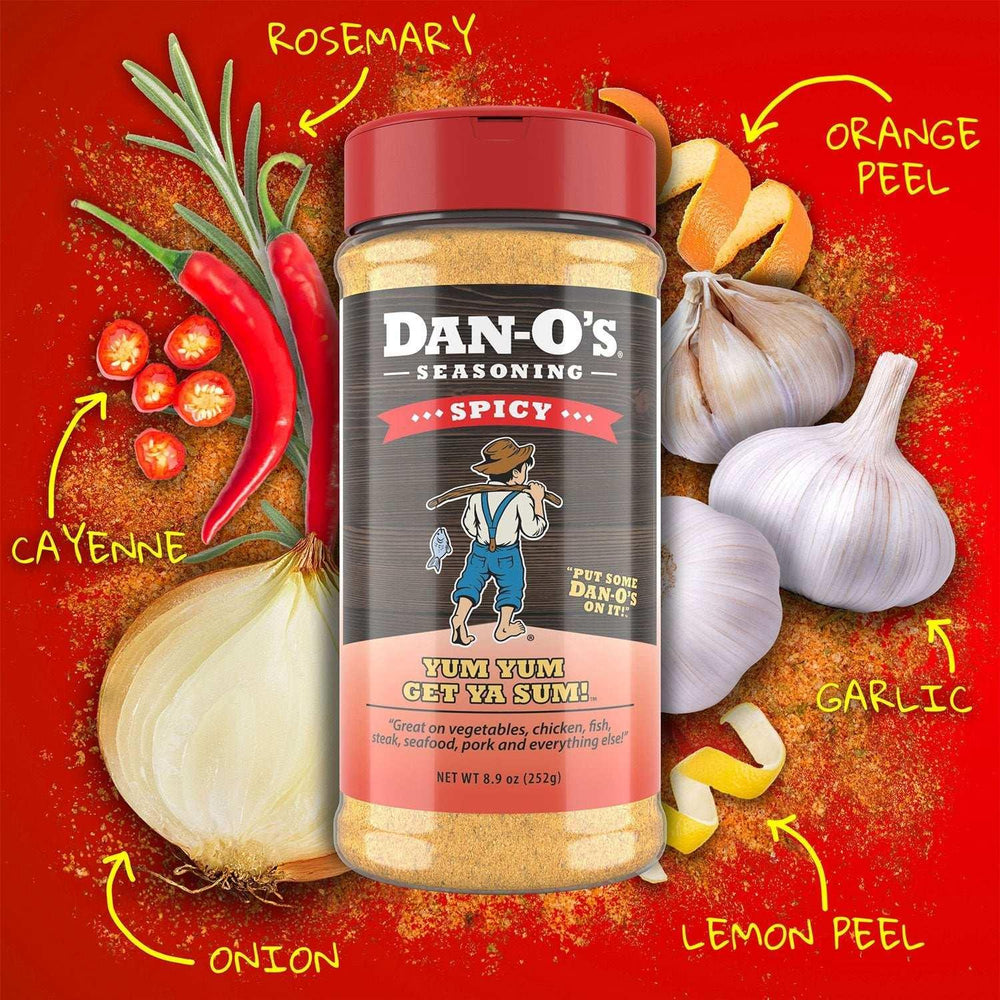 Dan-O's Spicy Seasoning, 8.9 oz. - USA MEGA SHOP