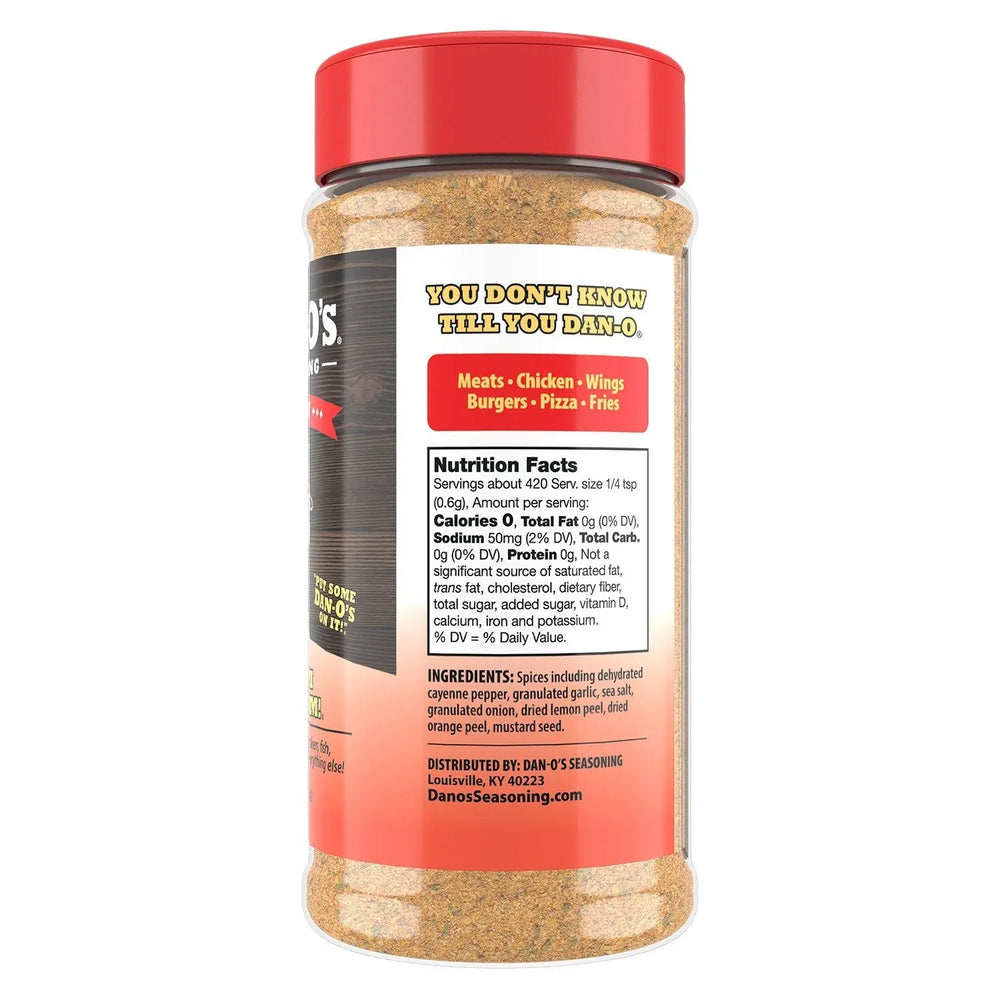 Dan-O's Spicy Seasoning, 8.9 oz. - USA MEGA SHOP