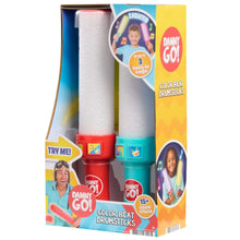 Color beat light-up drumsticks in retail box, two drumsticks included
