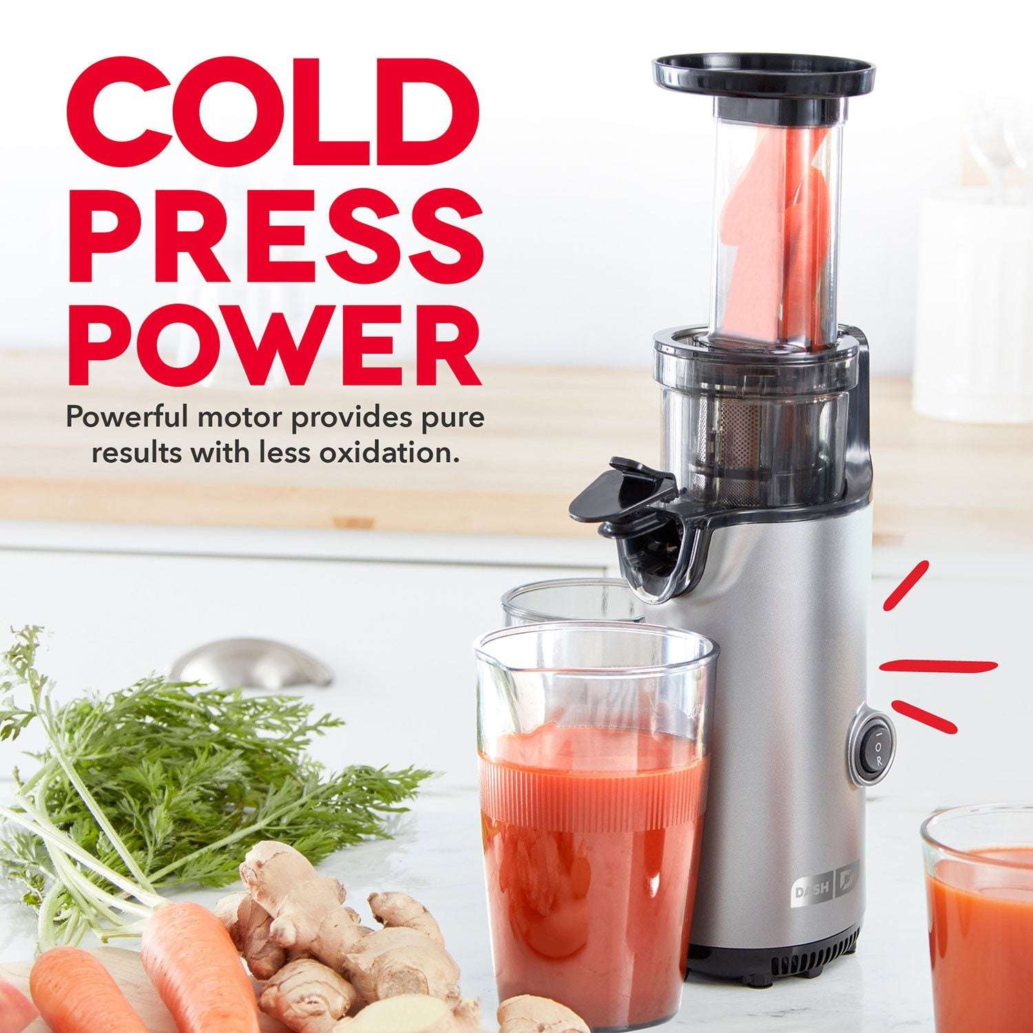 Dash Compact Cold Press Power Juicer