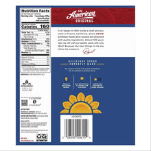 Sunflower seed multipack back panel with nutrition facts and ingredient info
