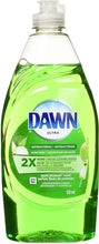 Green Dawn Ultra antibacterial liquid hand soap bottle with cap, apple blossom scent