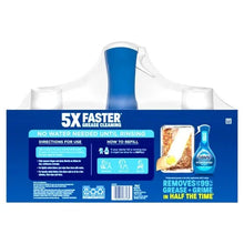 Dawn Powerwash dish soap spray refill box back with blue bottle