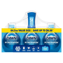 Dish spray bottle set box, blue and white, 64.5 fl oz value size, fresh clean