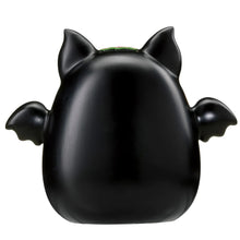 Black LED nightlight shaped like a cat, smooth front view