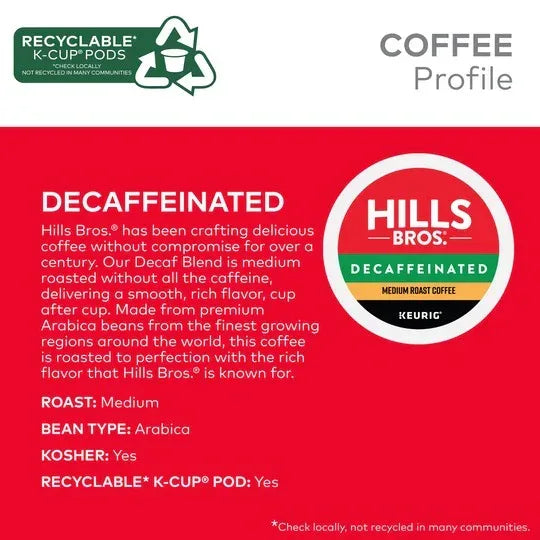 Decaf Blend - Medium Roast - K-Cup® Pods