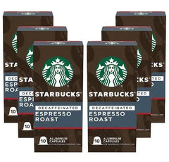 Starbucks by Nespresso Original Line Capsules Decaf Espresso Roast Pods, 60 ct.