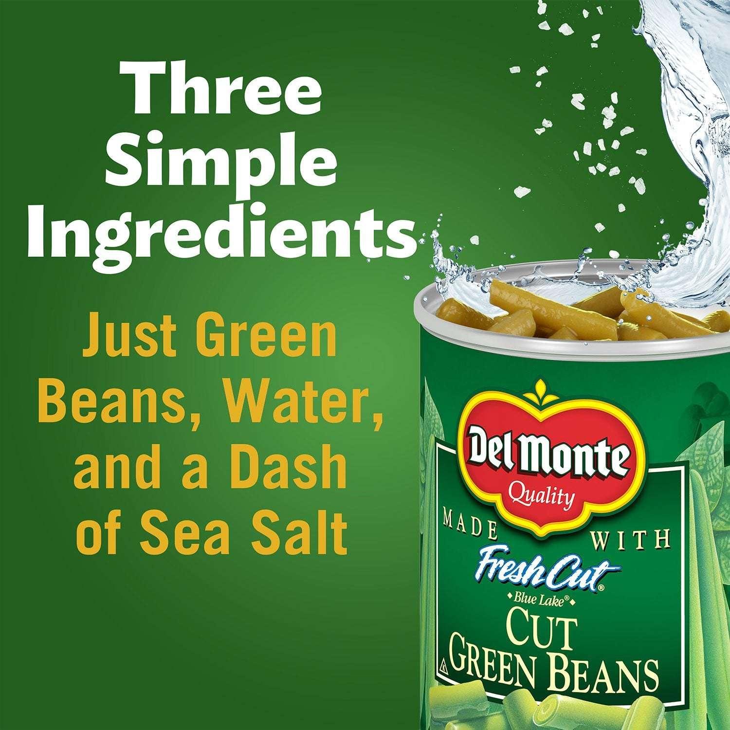 Del Monte Cut Green Beans, 14.5 oz., 8 pk. - USA MEGA SHOP
