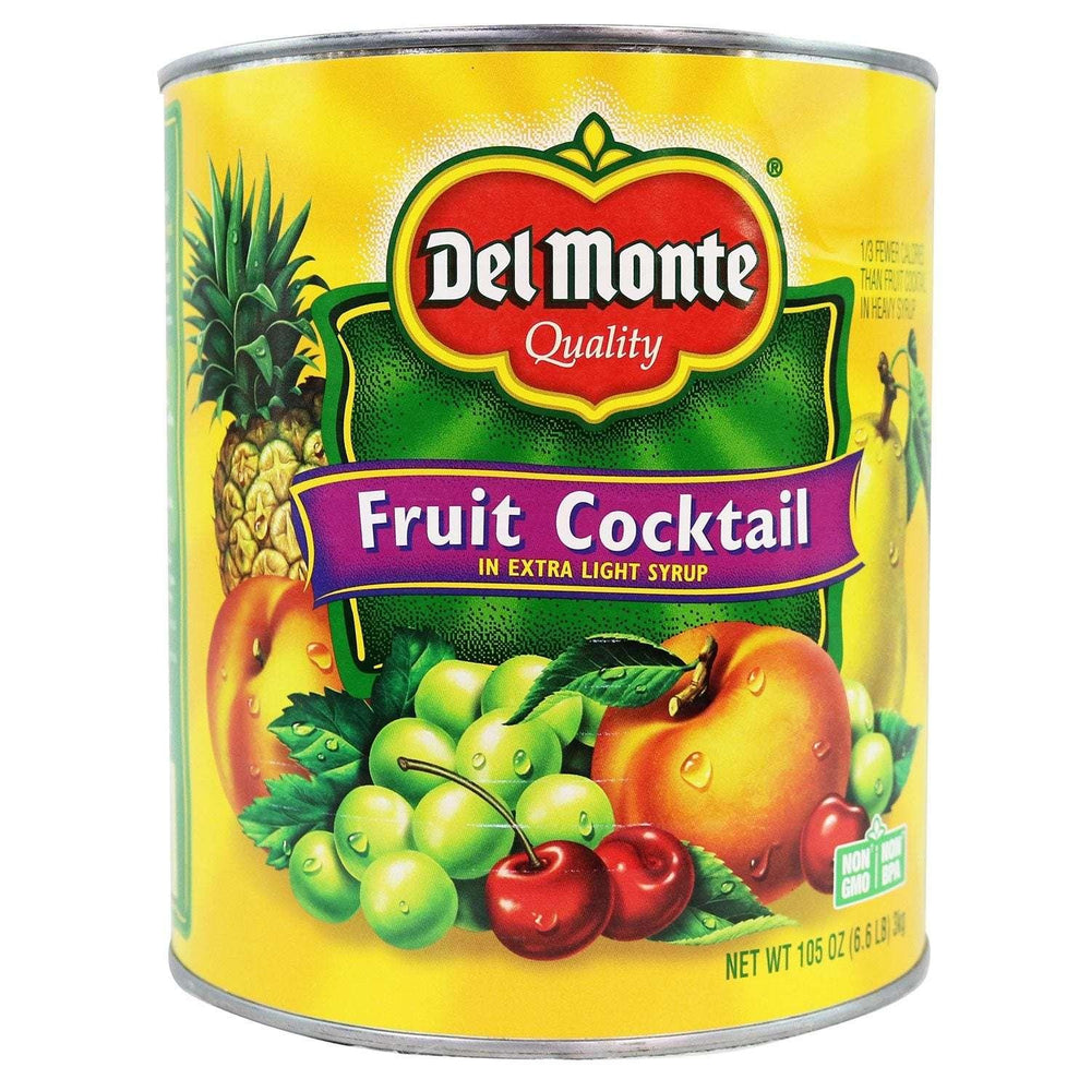 Del Monte Fruit Cocktail in Light Syrup, 106 oz. - USA MEGA SHOP